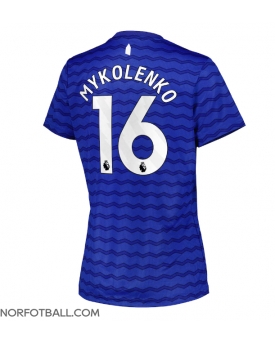 Billige Fotballdrakt Everton Vitaliy Mykolenko #16 Replika Hjemmedrakt Dame 2025-26 Kortermet Billige Fotballdrakt Everton Vitaliy Mykolenko #16 Replika Hjemmedrakt Dame 2025-26 Kortermet